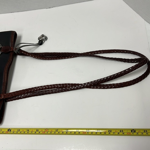 Brighton “Caroline” 2-Tone Leather Bucket Tote - Picture 8 of 11